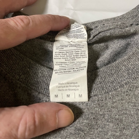 Grateful Dead Short Sleeve Tee Gildan Gray - Picture 4 of 8